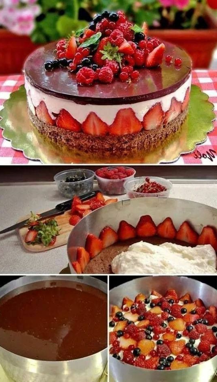 tartas-de-cumpleaños-frambuesas-chocolate-crema-vanilla-tarta-fácil