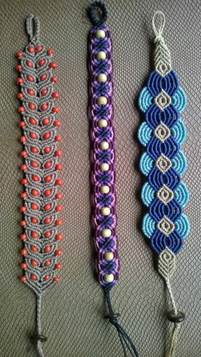 pulseras-macrame-diferentes-diseños-y-colores-elegantes-femeninos-fácil-de-hacer