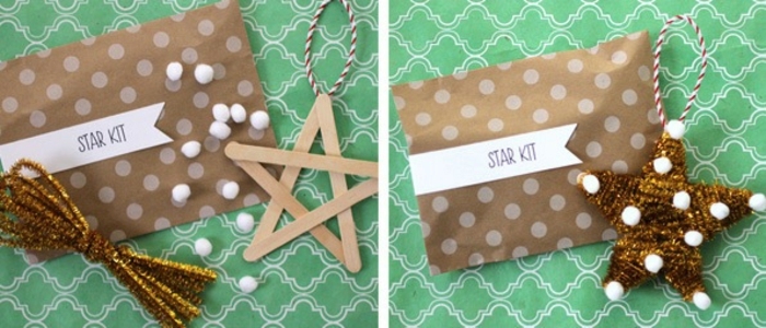 manualidades sencillas, ideas navideñas DIY para los pequeños, bonitas decoraciones simples de hacer
