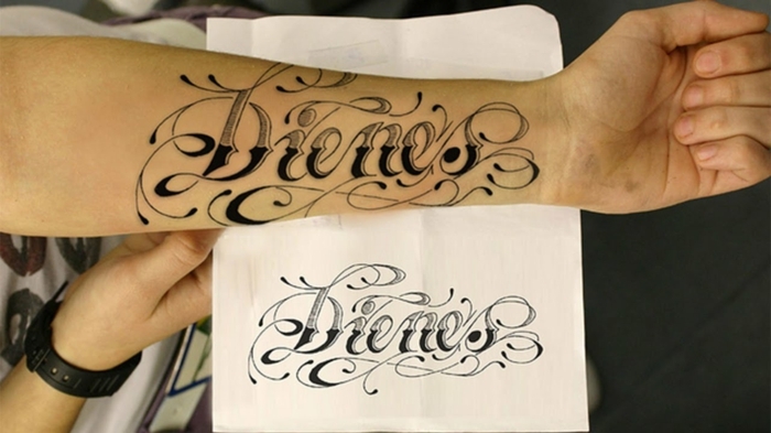 ▷ 1001 + Ideas de letras para tatuajes para hombres y mujeres