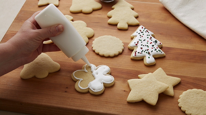 receta de galletas de mantequilla, como decorar las galletas de navidad con glaseado real paso a paso 