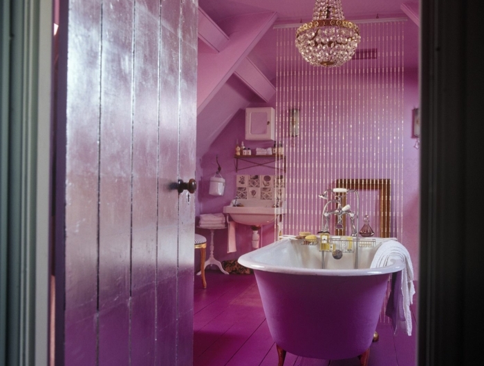 Cuartos de baño en estilo ecléctico – 70 propuestas encantadoras