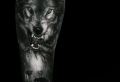 Modernos y originales tatuajes de lobos