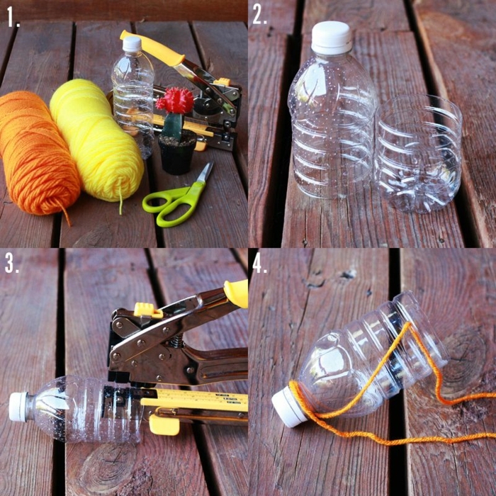 como elaborar una jardinera vertical con botellas de plástico, manualidades con botellas de plastico paso a paso 