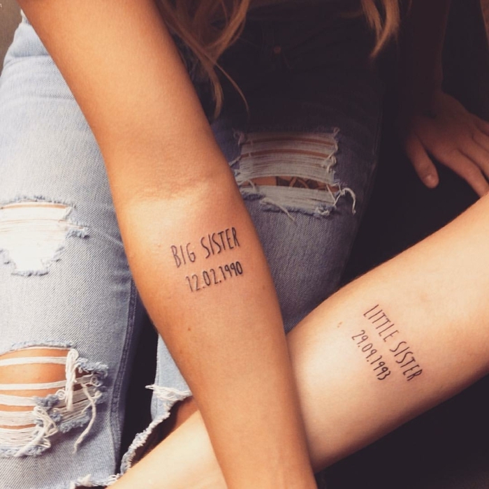 ▷ 1001 + Ideas sobre diseños de tatuajes para hermanas