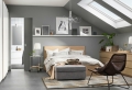 Habitación gris - ambientes relajantes con mucho estilo