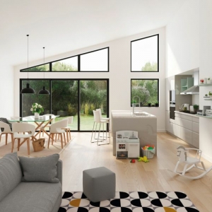 1001 + ideas de decorar las cocinas abiertas al salón