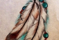 Tatuajes de plumas – 50 fantásticas ideas de tatuajes con significado