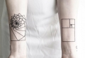 85 ideas inspiradoras de tatuajes geométricos para hombres y mujeres