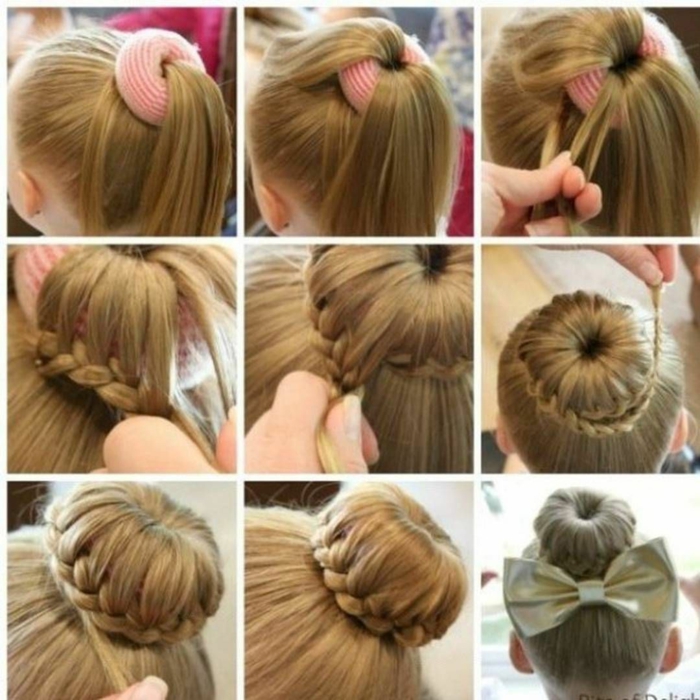 ▷ 1001 + ideas para peinados fáciles para niñas con trenzas y coletas