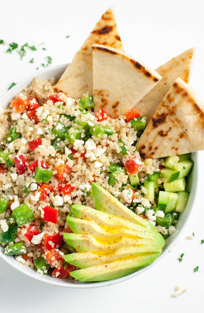 cenas nutritivas con quinoa, recetas bajas en calorias para una dieta sana y equilibrada 