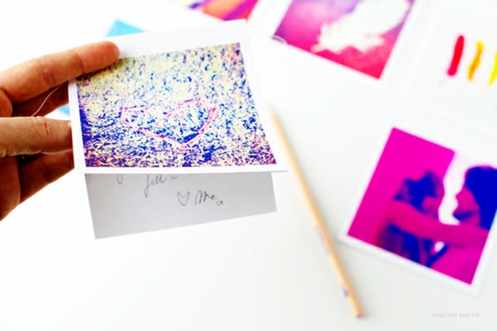 tarjeta con foto instagram, originales ideas de sorpresas de cumpleaños para amigas