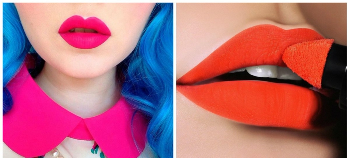 preciosas propuestas de labiales mate en colores en tendencia, trucos sobre como pintarse los labios