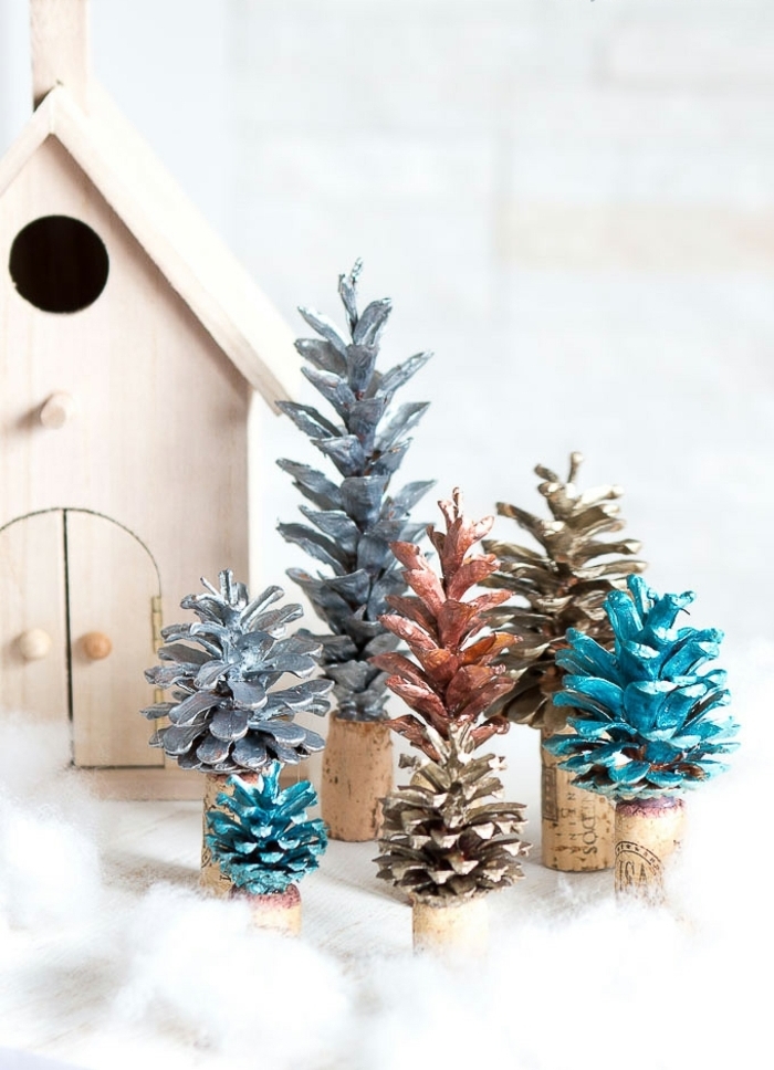 Ideas originales de manualidades con piñas para decorar la casa en otoño