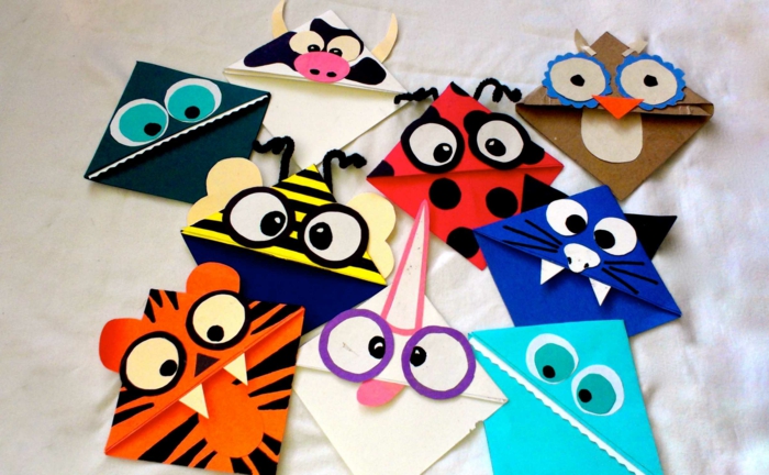 divertidas ideas para los pequeños, actividades y incentivos para leer más, marcarpáginas infantiles DIY 
