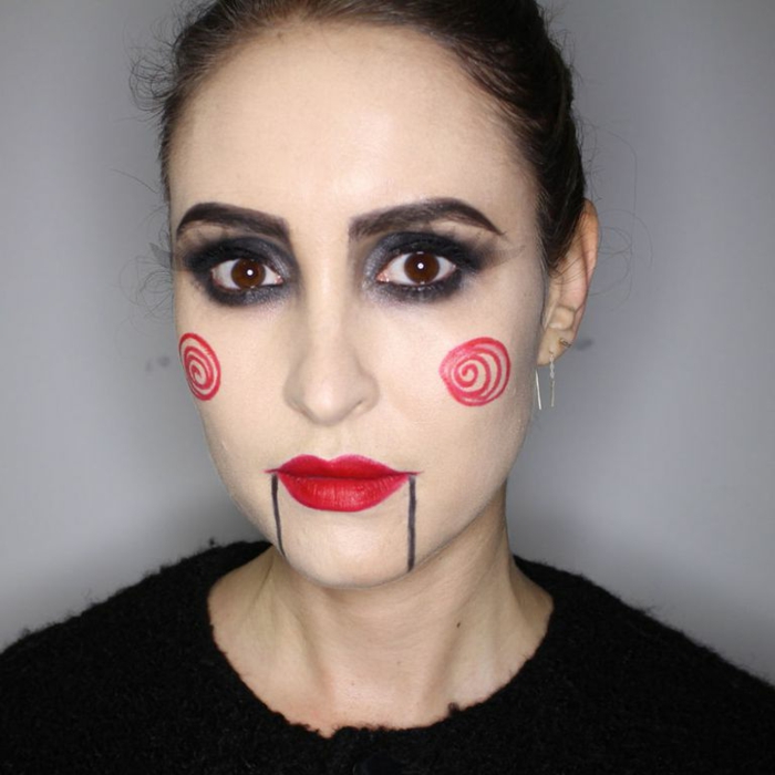 Magníficas ideas de maquillaje para Halloween fácil con tutoriales paso a  paso