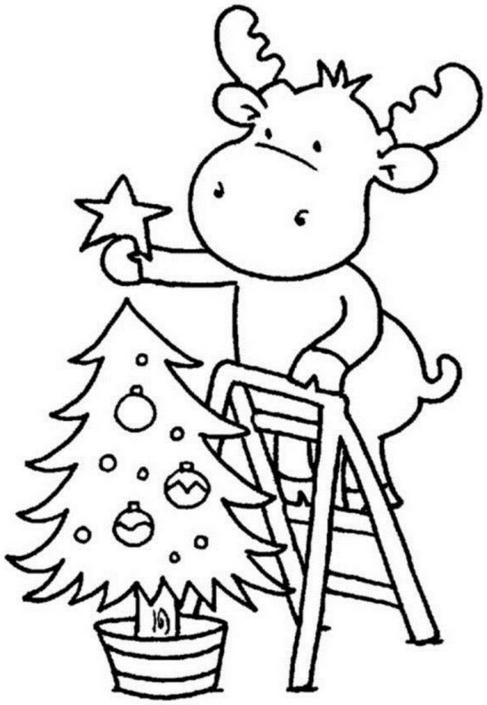 dibujos de navidad para copiar super tiernos para tu pequeño, fotos de dibujos con motivos navideños 