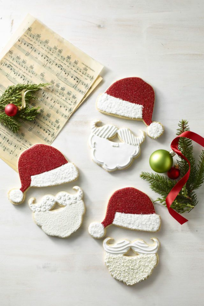 recetas navideñas faciles de postres, galletas navideñas con mantequilla, decoración postres navideños 