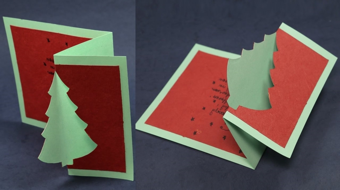 originales propuestas de tarjetas de felicitacion de navidad 3 D, detalles navideños para regalar a tus amigos