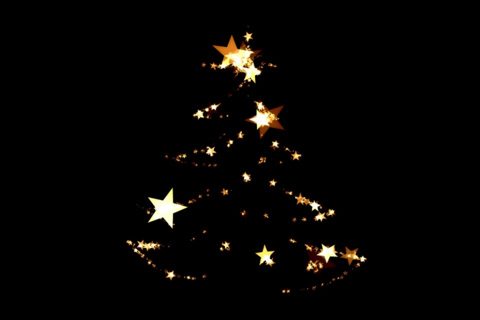 bonito árbol de navidad, alternativas al arbol navideño ecológicas, postales de navidad originales