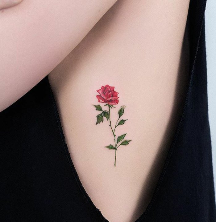 los mejores diseños de tatuajes de rosas en preciosas imagines, más de 70 propuestas 