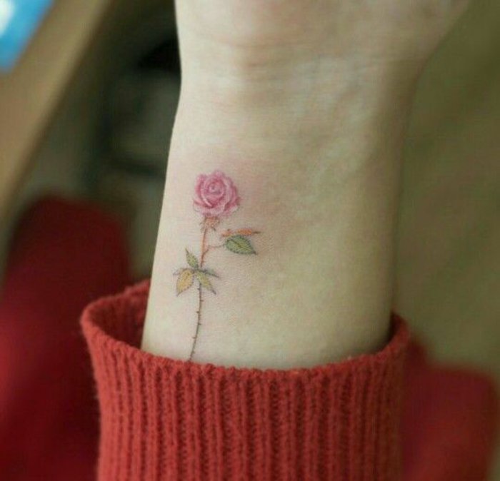 ▷ 1001 + ideas de preciosas diseños de tatuaje flor