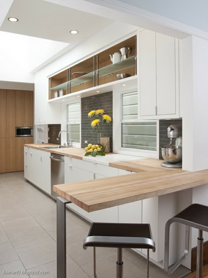 cocinas modernas alargadas, diseños de cocinas blancas pequeñas e ideas sobre cómo aprovechar el espacio 