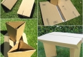 Muebles de cartón – 60 ideas que puedes realizar tu mismo