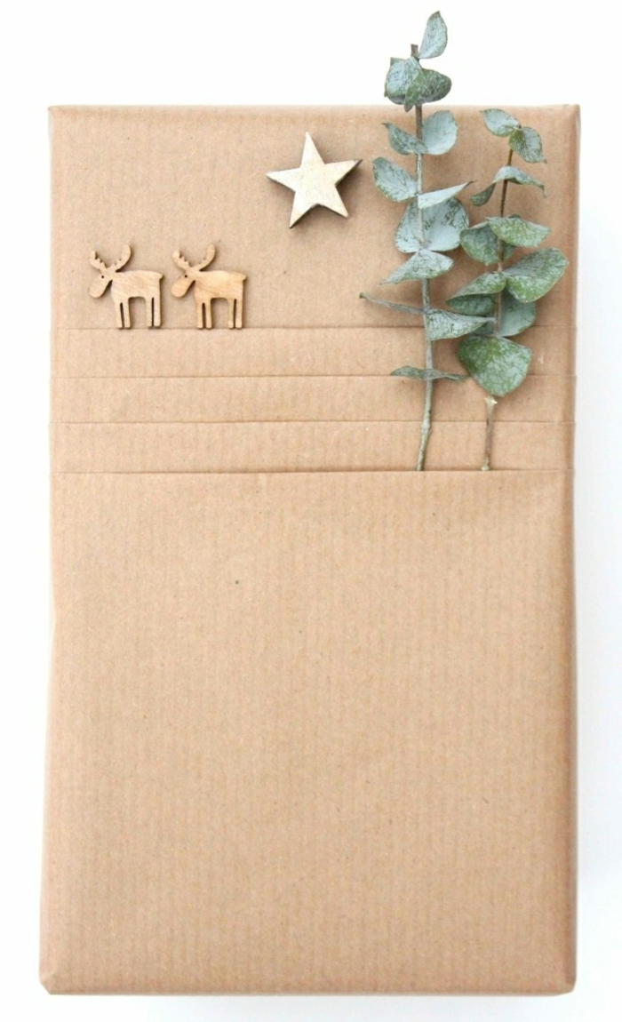 adorables propuestas de embalaje de regalos en casa, pequeños detalles temáticos en papel embalaje 