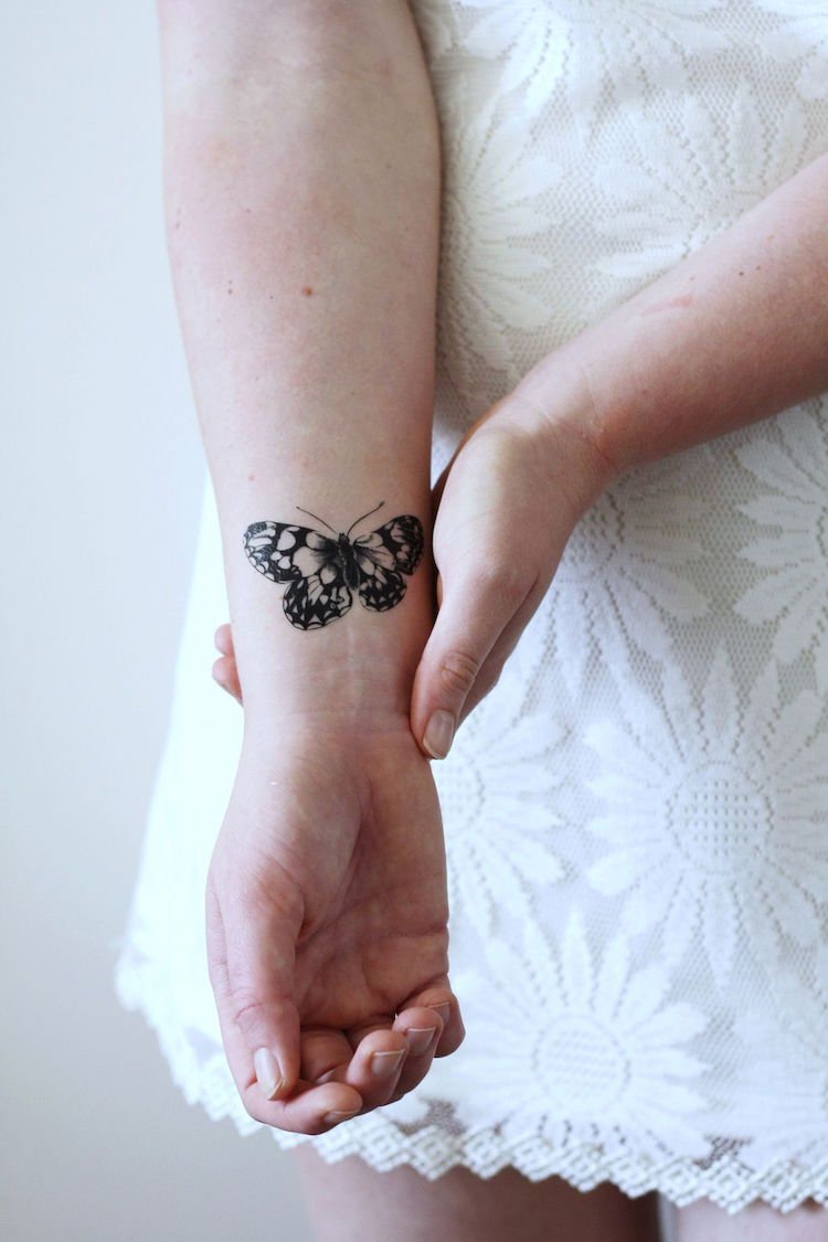 más de 80 propuestas de tatuajes mariposa para hombres y mujeres, tatuajes de mariposa con significado 