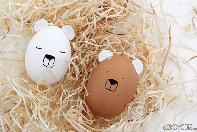 preciosas ideas de como decorar huevos de pascua, manualidades infantiles originales paso a paso