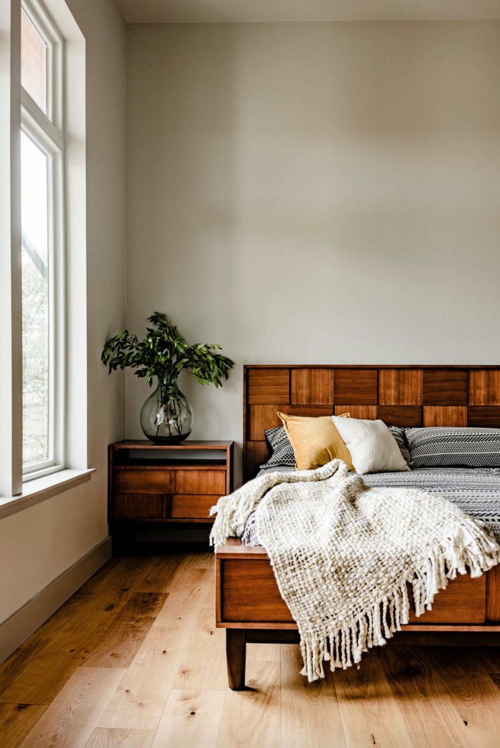 decoracion habitacion de madera, habitaciones modernas decoradas en estilo minimalista 