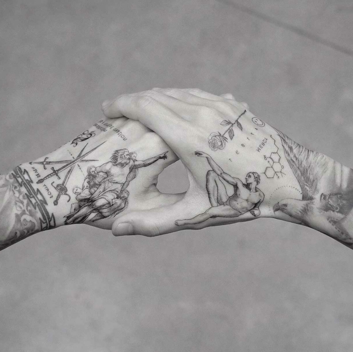 alucinantes ideas de tatuajes en la mano, tatuajes simbólicos super originales, 95 diseños bonitos 