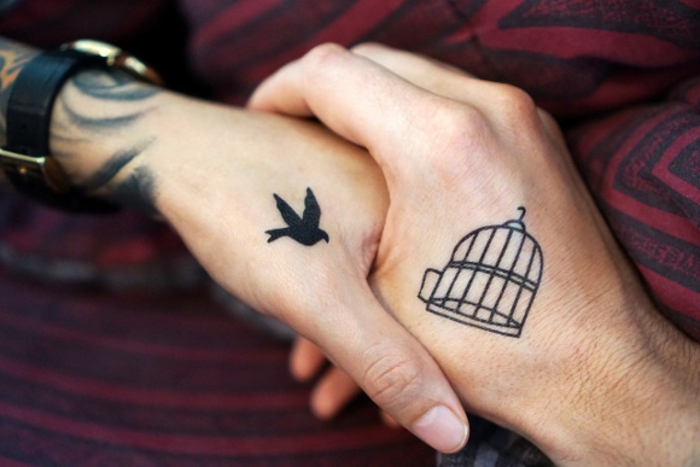 significado de tatuajes para parejas, originales diseños de tattoos para hombres y mujeres 