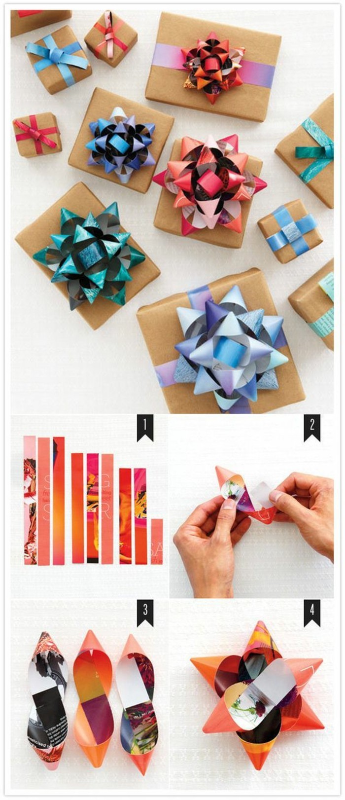 ideas para regalar en Navidad originales en imagines, embalaje DIY para regalos navideños 