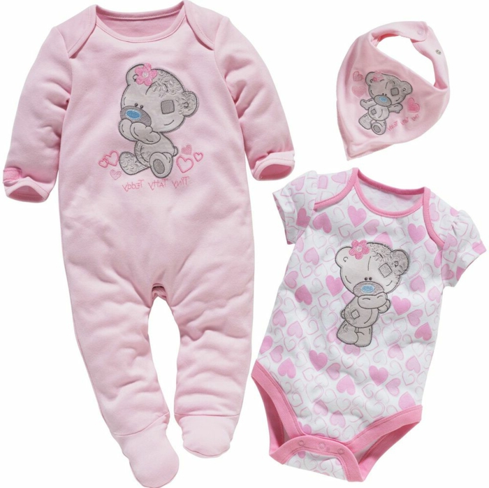 diseños bonitos de prendas para bebés con dibujos animados, originales ideas de regalos para bebes personalizados niña 