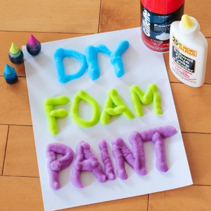 DIY proyecto con espuma colorida, originales ideas de manualidades faciles para hacer en casa para los más pequeños 