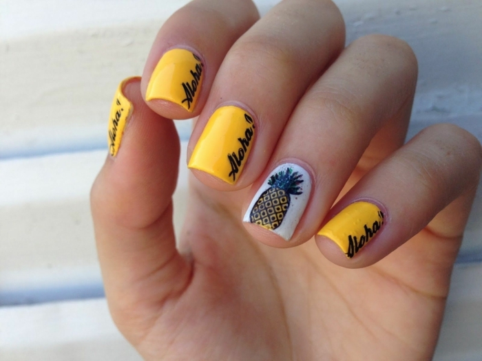 decorados de uñas para el verano, fotos de uñas con dibujos las mejores ideas de manicura que están en tendencia esta temporada 