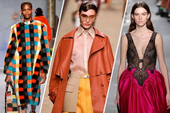 las mejores tendencias otoño invierno 2019 2020, colores, tejidos y estampados modernos, moda invierno 2019 mujer