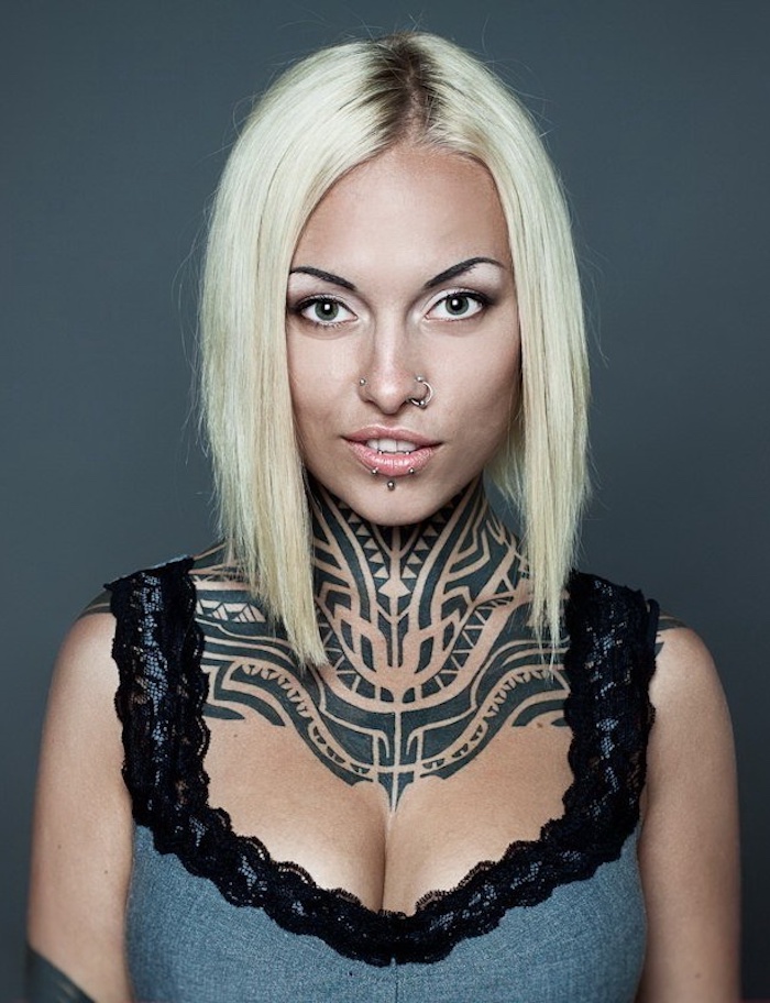 diseños de tatuajes maories para mujeres, tatuajes pequeños para mujer, originales ideas de tatuajes para damas en fotos