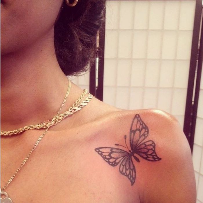 tatuajes mariposa diseños, tatuajes chicos con fuerte significado, fotos de tatuajes pequeños simbolicos, tatuaje mariposa mujer 