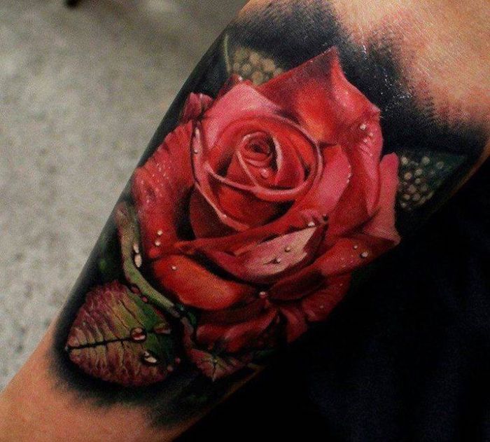 tatuajes en el antebrazo con flores, diseños de tatuajes con rosas, tatuajes old school, más de 150 ideas de tattoos mujer 