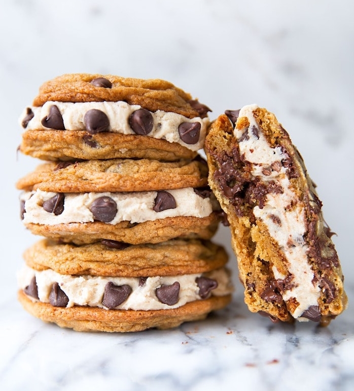 galletas blandas con crema de cacahuetes y chispas de chocolate, las mejores propeustas de receta de galletas de chocolate