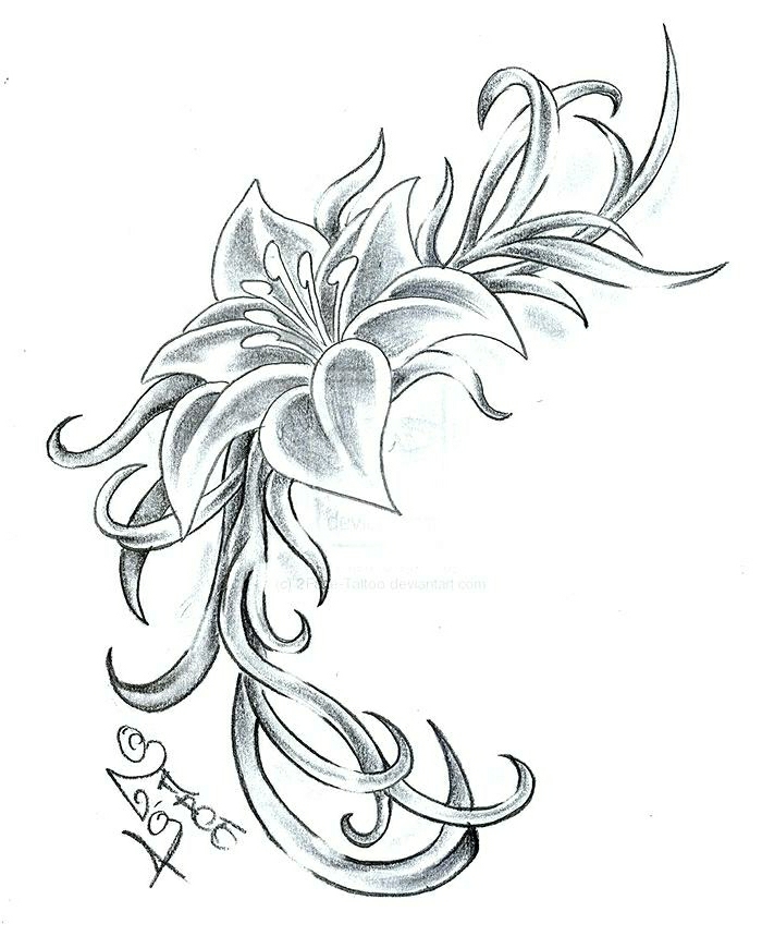 preciosos diseños de tatuajes con flores, tattoo flor de loto, significados de tatuajes con flores y fotos de tatuajes 