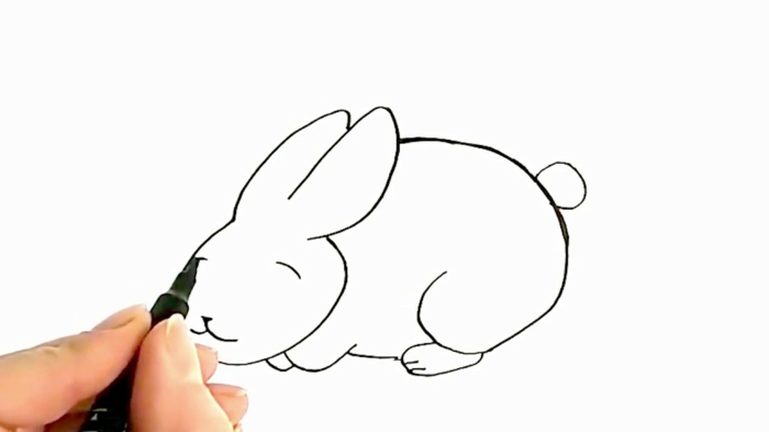 ideas sobre como dibujar un conejo paso a paso, dibujos faciles y bonitos en fotos, ideas para pequeños y adultos 
