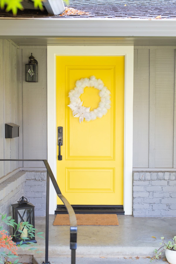 Fantásticas ideas de puertas decoradas de Navidad para llenarte del  espíritu navideño