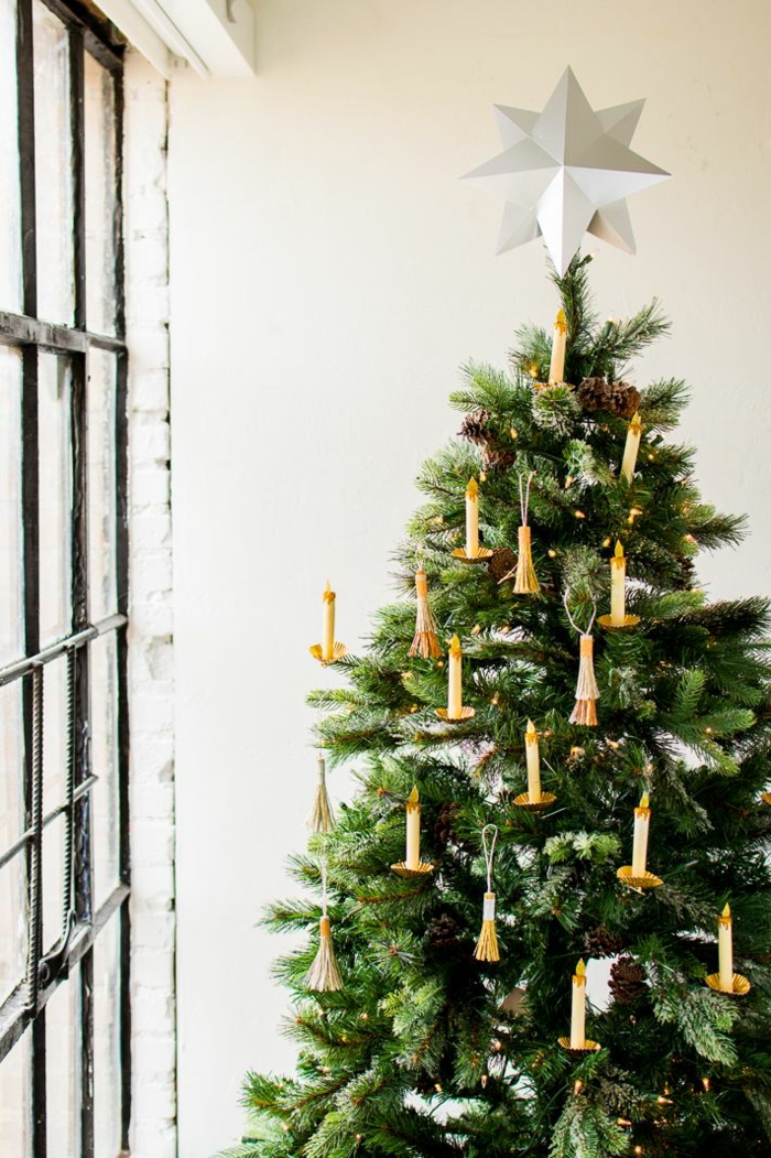 preciosas ideas sobre cómo decorar un árbol navideño y últimas tendencias 2019, arboles de navidad originales caseros