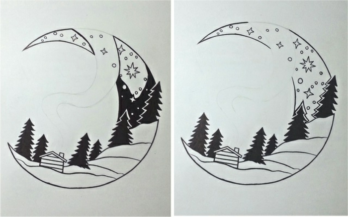 Descubre el encanto de los dibujos en blanco y negro