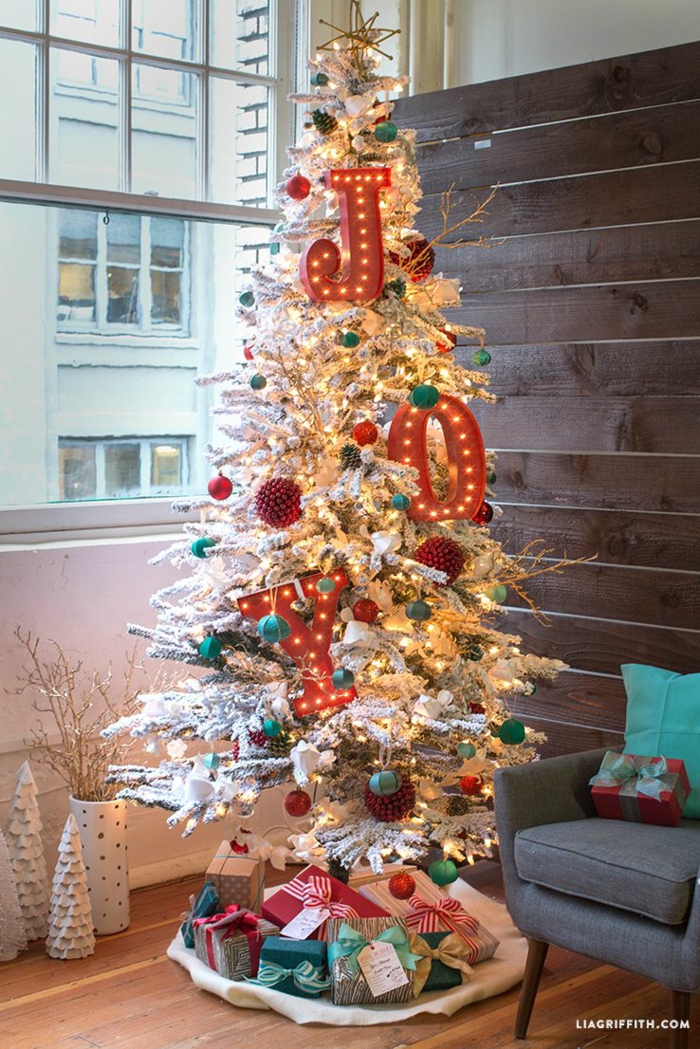 fantásticas ideas de decoración para navidad y últimas tendencias en los adornos navideños, fotos de árboles decorados 