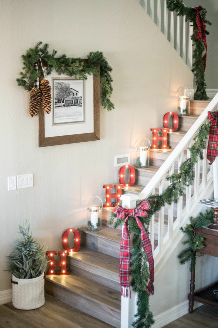 fotos de casas decoradas para navidad para inspirarte este año, decoración casera original y fácil de hacer en imagenes